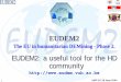 The EU in humanitarian DEMining - Phase 2. · 2014-05-07 · The EU in humanitarian DEMining - Phase 2. EUDEM2: a useful tool for the HD ... Fixed set-up of questionnaires for 3 organisation