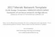 2017 Meraki Network Template - Archdiocese of Meraki   · 2017 Meraki Network Template VLAN