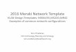 2016 Meraki Network Template - Archdiocese of Meraki    2016 Meraki Network Template VLAN