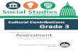 Cultural Contributions Grade 3 - Office of … Contributions: Social Studies Assessment for History, Grade 3 Page 2 • Accommodations based upon a student’s individualized education