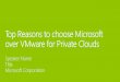 vCloud Suite 5 - ITNS · Application Management across clouds vCloud Suite 5.1 ... • Hyper-V is included with Windows Server 2012, ... Against VMware vSphere 5 Based Cloud Infrastructures