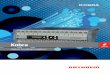 99812497; KOBRA - Optical broadband Optical broadband platform KOBRA I System overview I 5 Comprehensive