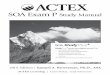 ACTEX - Actuarial Bookstore P Manual... · 2017-05-24 · ACTEX P Study Manual, 2016 Edition ACTEX is eager to provide you with helpful study material to assist you in gaining the