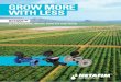 GROW MORE WITH LESS - Netafim Bulk... · The swimmer moving with the flow needs much less time to reach the opposite bank. Ultrasonic waves behave exactly the same way. The sound