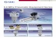 5.0 MPa Pneumatic Equipment Series - SMC ETech MPa Pneumatic Equipment Series Regulator Pressure switch ... fluoro-resin is applied to the ... G1/2, 3/4, 1 (G thread for hydraulics