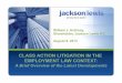 William J. Anthony, Shareholder, Jackson Lewis P.C. August ...webcasts.acc.com/handouts/8.6.14_EL_LQH_Slides.pdf · Grant v. Warner Music Group Corp. ... EEOC hopes to increase to