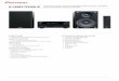 X-HM51DAB-K Built-in CD Receiver System Featuring iPod ... · › 12 cm Woofer, 2.5 cm Soft Dome Tweeter ... INTEGRATED TECHNOLOGIES ... X-HM51DAB-K Built-in Bluetooth 