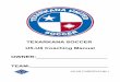 TEXARKANA SOCCER U5-U8 Coaching Manual …texarkanasoccer.com/.../U5-U8-Coaching-Manual1.pdf · U5-U8 Coaching Manual OWNER:_____ TEAM ... This manual aims to give our coaches the