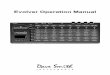 Evolver Operation Manual - Dave Smith Instruments€¦ · Evolver Operation Manual. Version 3.2a ... can access eight knobs in the selected row for fast tweaking. To get to ... something