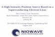 A High Intensity Positron Source Based on a .../media/np/pdf/sbir sttr/SBIR_STTR_2016...A High Intensity Positron Source Based on a Superconducting Electron Linac Terry Grimm, Chase