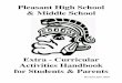 Pleasant High School & Middle Schoolhs.pleasantlocalschools.org/UserFiles/Servers/Server... · The purpose of this handbook is to outline the guidelines ... other student groups,