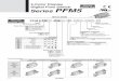 Remote Digital Flow Switch Series PFM5 - SMC ETechcontent2.smcetech.com/pdf/PFM5_8622E.pdf · 2008-03-25 · No. 1 2 Description Analog output (1 to 5 V) Analog output (4 to 20 mA)