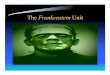 The Frankenstein Unit - Chandler Unified School District · • “Frankenstein’s Musical Christmas” • “Alvin and the Chipmunks meet Frankenstein” • “Frankenstein vs