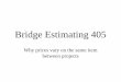 Bridge Estimating 405 Bobby.pdf · S.P. 713-38-0001 Doullut Canal Bridge Plaquemines Parish BID ITEM-Alternate UNIT PLAN QUANTITY AMOUNT BID TOTAL BID 804-01-F-1 PPC PILE-24" LF