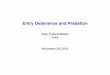 Entry Deterrence and Predation - Sites@Duke · Outline Predatory Pricing and Entry Deterrence Preemptive Capacity Expansion Signaling Low Cost with Low Prices Bankruptcy and the Long-Purse