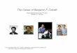 The Career of Benjamin F. Cravatt - Home | Princeton … Career of Benjamin F. Cravatt! Frequent collaborators#! Dale Boger# #Richard and Alice Cramer Professor of Chemistry #The Scripps