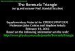 The Bermuda Triangle - SMU Physics€œI was involved in a television program called 'The Bermuda Triangle' that was shown in Britain in about 1992 on Channel 4,