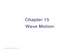 Chapter 15 Wave Motion - Universiti Teknologi MARAzuhairusnizam.uitm.edu.my/phy097/slides ppt_Lecture_Ch15... · The superposition principle says that when two waves 15-8 Interference
