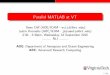 Parallel MATLAB at VT - Virginia Tech VT, the concurrent ... Setting up intracluster submission is very simple - running a ... Parallel MATLAB at VT 