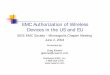 EMC Authorization of Wireless Devices in the US and EUtc-ieee-emc.org/documents/...2-2004.pdf · EMC Authorization of Wireless Devices in the US and EU IEEE EMC Society – Minneapolis