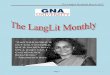 The LangLit Monthly| March 2017 - gnauniversity.edu.in · The LangLit Monthly| March 2017 Page 4 No Penny for Dreams Dr. Disha Khanna Hope and dreams Fill Schemes. Slippery as soap