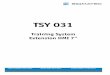 TSY 031 - SIGMATEK GmbH & Co KG · 2016-11-28 · 1.1 Performance Data ... TRAINING SYSTEM EXTENSION HMI 7” TSY 031 28.11.2016 Page 5 ... (High) 3 CAN A (LOW) 4 CAN B (High) 5 GND