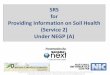 SRS for Providing Information on Soil Health (Service 2 ...agricoop.nic.in/sites/default/files/SRS.pdf · ... ICAR Research Complex for NEH Region, (tsu.trp.nic.in/tripuraicar) -