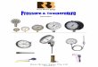 01 Front page - Ross Brown Sales · How To Order A Pressure Gauge ... Mini, 2 piece bolted, Triclover, BSM, Homogeniser, Flanged or other Used to isolate the process medium from the