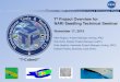 T Project Overview for NARI Seedling Technical Seminar · T3 Project Overview for NARI Seedling Technical Seminar November 17, 2015 ... shape memory alloys with a 200 ºC transformation
