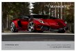 OVERVIEW 2016 Lamborghini Aventador - … OPTIONS FOR YOUR LAMBORGHINI AVENTADOR ROADSTER last update 05 / 2016 *matte coating on request page 9 all prices calculated net, …