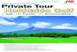 Golf Transfer Accommodation · Golf Transfer Accommodation ... Actual tour price will be advised once itinerary and travel date are fixed. ... - Meet up bus driver at New Chitose