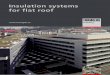 Insulationsystems forflatroof - FOAMGLAS .Cellular glass slabs are bonded with ... lular glass insulation