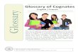 English / French Glossary - New York University .Glossary Glossary of Cognates . English / French