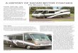 A HISTORY OF SAFARI MOTOR COACHES - Northwest …€¦ · 2005 TREK The truss system built onto the chassis on which the coach is built was called SmartStructure on the 2004 Trek