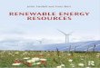 Renewable Energy Resources - GCT Books | Book for B.Sc ... · RenewableEnergyResources Renewable Energy Resources isanumerateandquantitativetextcoveringsubjects of proven technical