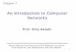 CS244a: An Introduction to Computer Networksweb.mit.edu/6.033/2006/ · 2006-04-13 · 1 An Introduction to Computer Networks Some slides are from lectures by Nick Mckeown, Ion Stoica,
