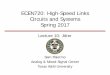 ECEN720: High-Speed Links Circuits and Systems Spring …spalermo/ecen689/lecture10_ee720_jitter.pdf · ECEN720: High-Speed Links Circuits and Systems Spring 2017 Lecture 10: Jitter