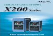 Hitachi Industrial Equipment Systems Co.,Ltd. · Compact Inverter! 1 Model Configuration Environment-friendly Inverter ... decel. curve selection, frequency upper/lower limit, 16