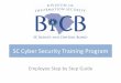 SC Cyber Security Training Program - South Carolina Web Page/Announcements/Cyber... · 2014-05-02 · SC Cyber Security Training Program Employee Step by Step Guide . Welcome to the