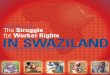 Justice for All: The Struggle for Worker Rights in Swaziland · The Struggle for Worker Rights IN SWAZILAND JUSTICE for ALL A REPORT BY THE SOLIDARITY CENTER