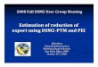 Estimation of reduction of using DSM2 PTM and PEI - BDO …baydeltaoffice.water.ca.gov/modeling/deltamodeling/DSM2... · 2008-10-30 · Estimation of reduction of ... distribution
