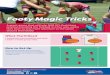Footy Magic Tricks - play.afl F USIC CUICUUM CTIITY SHEET Footy agic Tricks isit play.aflauskick How to Play STEP 1 The coach calls out different “magic tricks” for the Auskickers