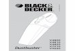 - BLACK+DECKERservice.blackanddecker.de/.../EU/Docs//docpdf/v4810_eur.pdf · 2003-06-16 · Your Black & Decker Dustbuster ... This product is intended for household use only. WARNING
