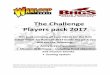 The Challenge Players pack 2017 - The BHGS Home Page · The Challenge Players pack 2017 ... Chosen Front: Eastern ... (this will be a Winter War themed list and the selector of that