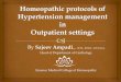 By Sajeev Ampadi., HOM., BHMS., MD (Hom)chconference.ca/wp-content/uploads/Sajeev-Ampadi-Hypertension... · Homoeopathic Management of Hypertension Scope ... Limitation Hypertensive