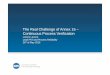 The Real Challenge of Annex 15 – Continuous Process ... · The Real Challenge of Annex 15 – Continuous Process Verification Lorenz Liesum Lead PAT and Process Reliability 