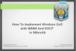 How To Implement Wireless QoS with WMM And DSCP ... - … · How To Implement Wireless QoS with WMM And DSCP ... 1st Winner of LKS Kab. ... Queues are used to limit and prioritize
