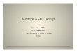 ASIC 2011 Chapter 5 Logic Design - utdallas.eduzhoud/EE6306/lecture slides/ASIC 2011 Chapter 5... · • As concerning modern ASIC design, most logic components, if not all, are available