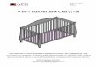4-in-1 Convertible Crib (219) #: 4-in-1 Convertible Crib (219) THIS PRODUCT IS NOT INTENDED FOR INSTITUTIONAL OR COMMERCIAL USE. If you have any questions or missing parts, please