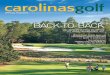BACK-TO-BACK - Carolinas Golf Association. volunteers getting ready for u.s. opens in pinehurst, n.c. milestone carolinas am. centennial competition goes ... jason hosko (248) 691-1800,